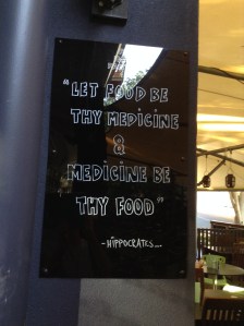 Old food wisdom